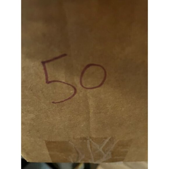 Dolce & Rosa Pants Womens 46 Blue Denim Belted Pocketed Zip Button 38x25. - Picture 12 of 12